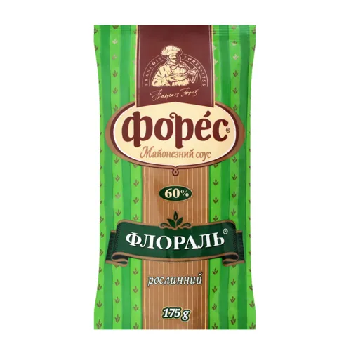 Соус майонезний 60% Флораль Форес д/п 175г