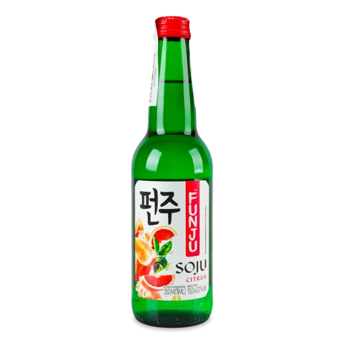 Напій Спиртний Цитрус Soju Funju пл, 350мл, 15%, в/пл