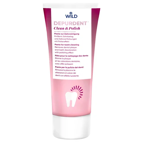 Зубна паста Dr. Wild Depurdent Clean & Polish для чищення та полірування зубів 75мл