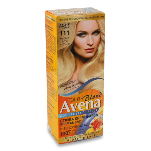 Крем-фарба Avena Blond Color 111 Мокрий пісок