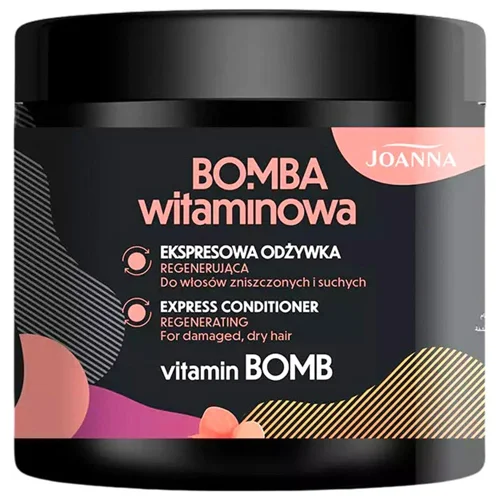 Експрес-відновлюючий кондиціонер Joanna Vitamin Bomb для пошкодженого волосся 500 г