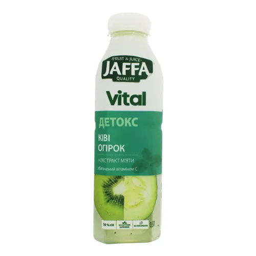 Напій безалкогольний Ківі-огірок Детокс Vital Jaffa 0.5л