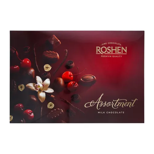 Цукерки Roshen Асорті Молочний шоколад 290г х5