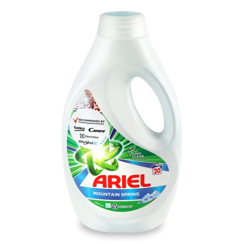 Засіб Миючий Синтетичний Рідкий Гірське Джерело Ariel, 1.1л