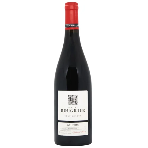 Вино Bougrier Chinon Confidences червоне сухе 13% 0,75л