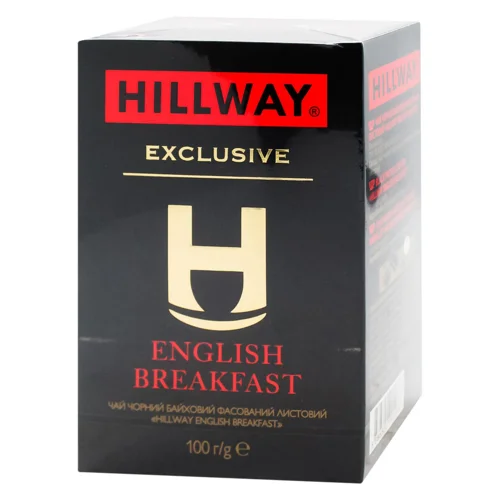 Чай чорний Hillway Exclusive English Breakfast 100г