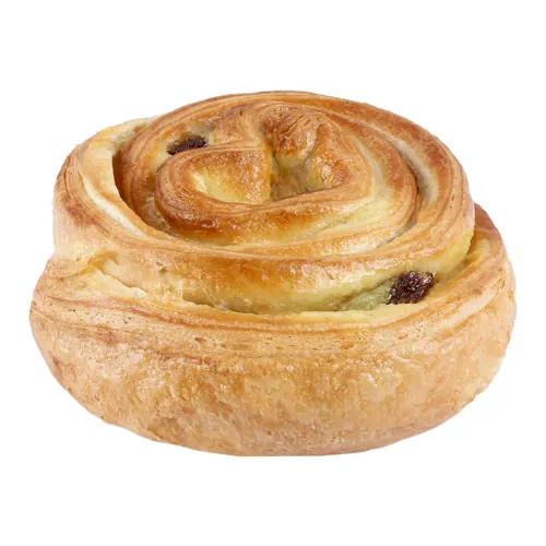 Виріб хлібобулочний Равлик з родзинками та кремом ВП Львівський хлібзавод №5 90г