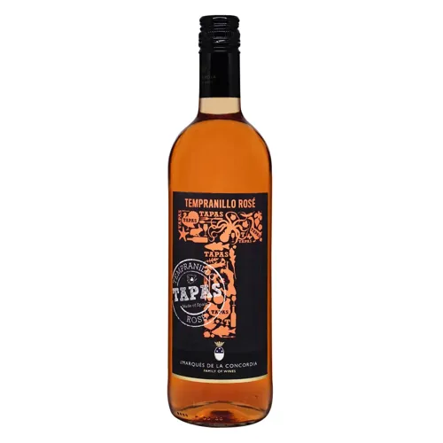 Вино Marques de la Concordia Tapas Tempranillo Rose рожеве сухе 12% 0,75л