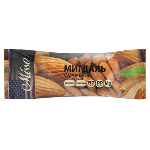 Мигдаль Misso смажений солоний 40г