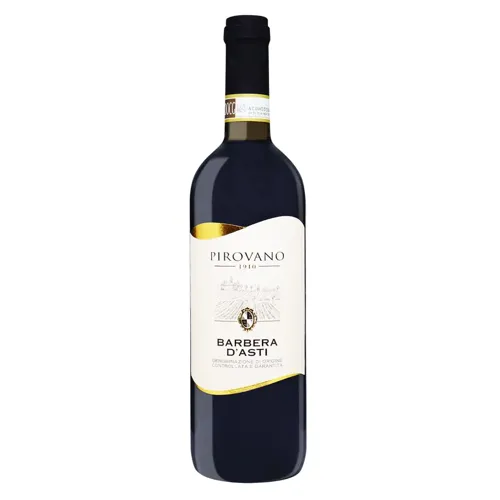 Вино Pirovano Barbera d'Asti DOCG червоне напівсухе 12,5% 0,75л