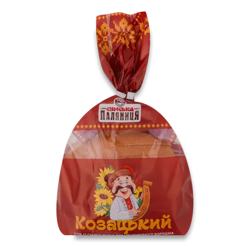 Хліб Нарізаний Половинка Козацький Сумська Паляниця, 0.35кг