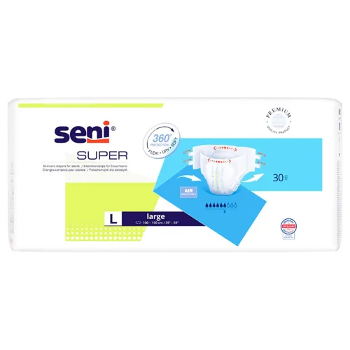Підгузки Seni Large для дорослих 30шт