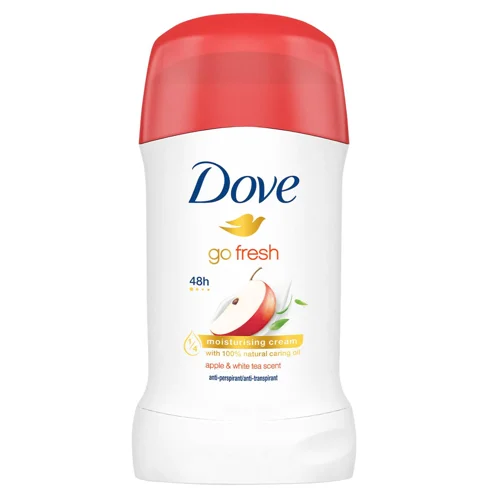 Антиперспірант твердий Dove Go Fresh яблуко та білий чай 40мл