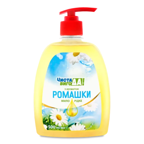 Рідке Мило З Ароматом Ромашки, Чиста Вигода, 500 мл