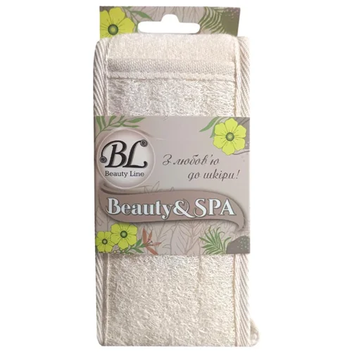 Мочалка-стрічка Beauty Line люфа бавовна SPA 412253