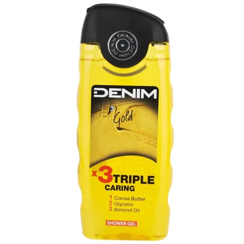 Гель для душу Denim Gold Triple Caring 250мл