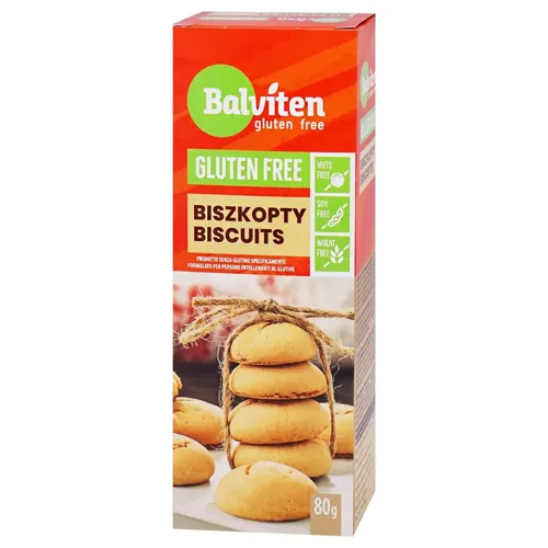 Печиво Balviten бісквітне без глютену 80г