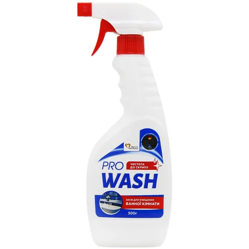 Засіб Pro Wash для миття ванної кімнати та сантехніки 500г