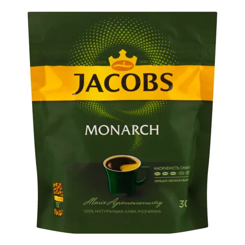 Кава натуральна розчинна сублімована Monarch Jacobs д/п 30г