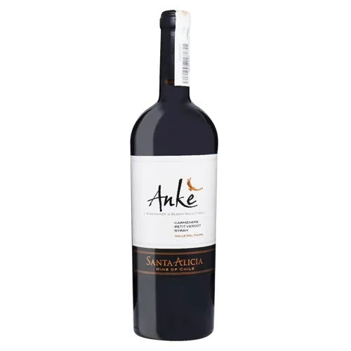 Вино Santa Alicia Anke Valle del Maipo червоне сухе 14% 0,75л