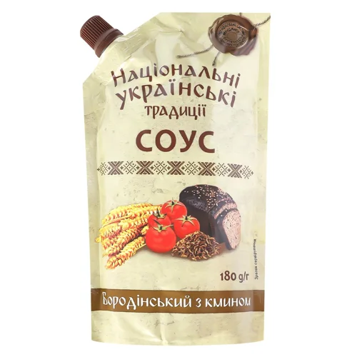 Соус Національні Українські Традиції Бородинський з кмином 180г