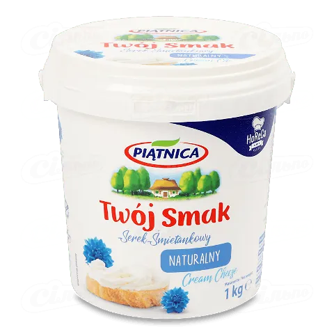 Сир Piatnica Twоj Smak вершковий натуральний 64%, кг