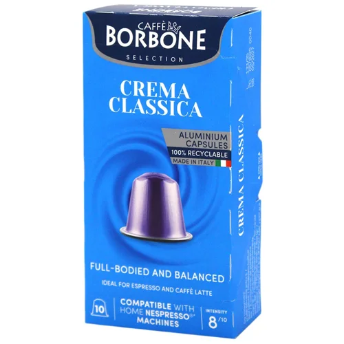 Кава Borbone Crema Classica в капсулах 10 x 5 г