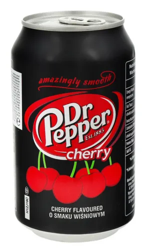 Напій безалкогольний газований Cherry Dr Pepper з/б 330мл