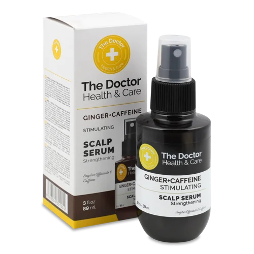 Сироватка для Шкіри Голови Стимулююча Імбир + Кофеїн The Doctor, 89мл