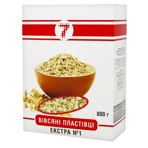 Пластівці вівсяні Семерка 800г