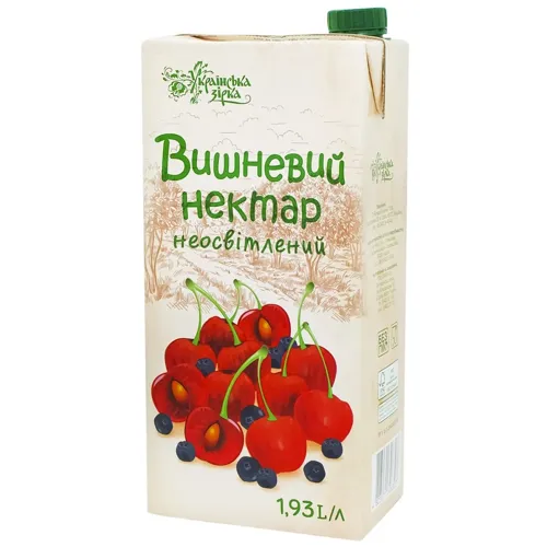 Нектар Українська зірка вишневий 1,93л