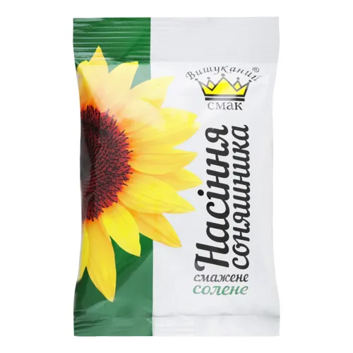 Насіння соняшника Вишуканий Смак смажене солоне