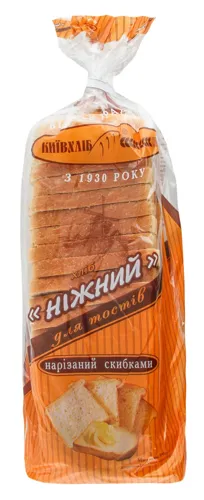 Хліб для тостів Ніжний Київхліб м/у 580г