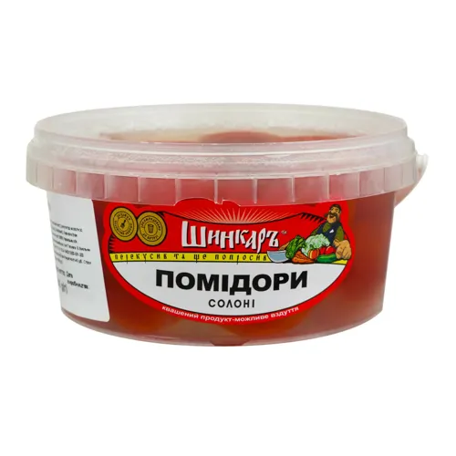 Помідори Шинкар солоні черрі 500г пл.уп.