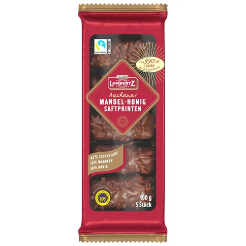 Пряники Lambertz зі смаком меду 100г