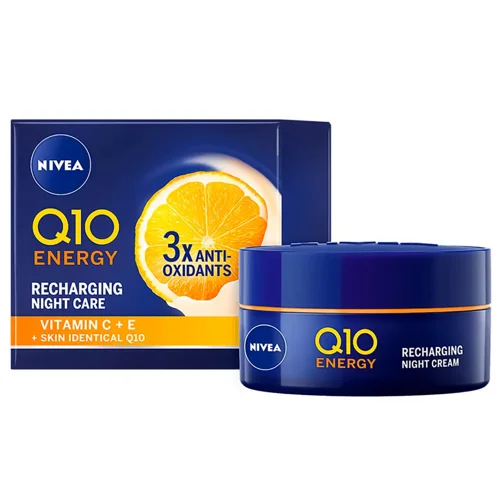 Крем для обличчя Nivea Q10 Energy Відновлення енергії нічний 50мл