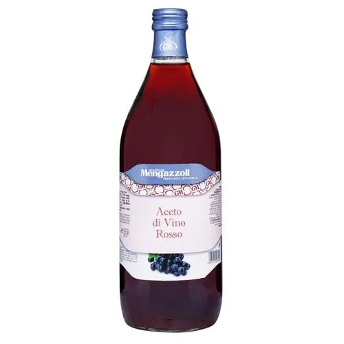 Оцет Mengazzoli винний червоний 1л