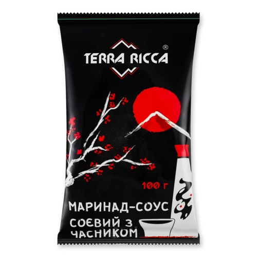 Соус Маринад Соєвий З Часником Terra Ricca, м/у 100г