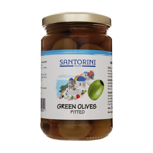 Оливки без кісточки Santorini Dreams с/б 314мл