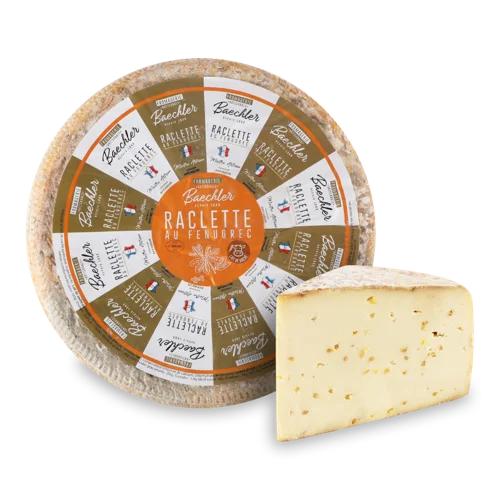 Сир З Коров'ячого Молока З Пажитником Raclette Baechler Вищого Ґатунку, кг