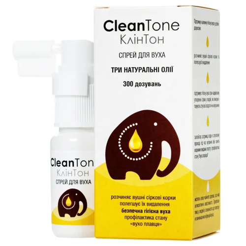 Спрей для вуха Сlean Tone Косметичний 15мл