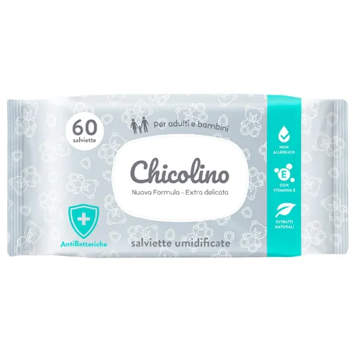 Серветки вологі Chicolino антибактеріальні 60шт