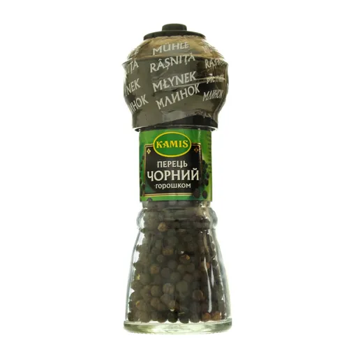 Перець чорний Kamis горошок млинок 42г