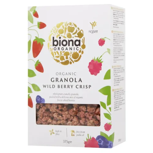 Гранола Biona Organic з лісовими ягодами 375г