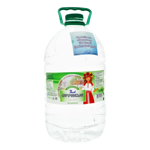 Вода питна оброблена негазована Царичанська 6л