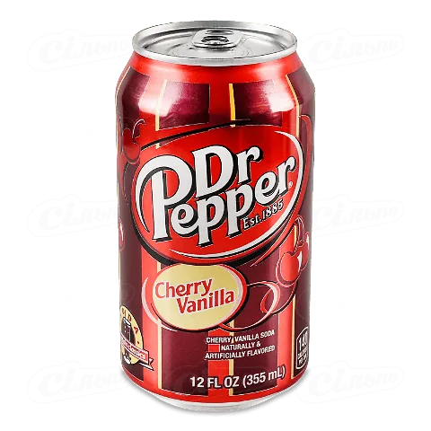 Напій Dr.Pepper Cherry Vanilla безалкогольний газований, 0,355л