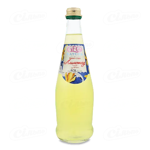 Напій Geo Natura «Лимонад кремовий», 0,5л