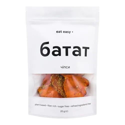 Чіпси Батат Eat Easy д/п 20г