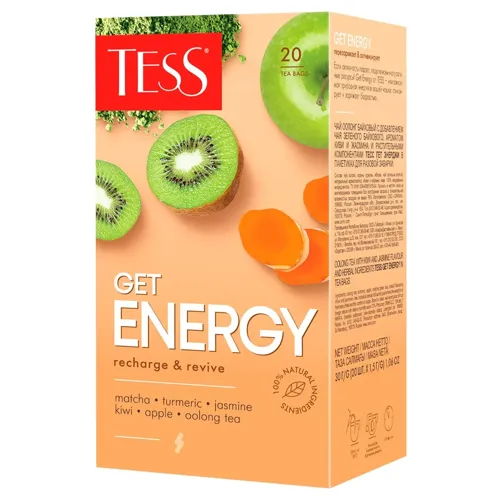 Чай GET ENERGY TESS 20*1,5Г