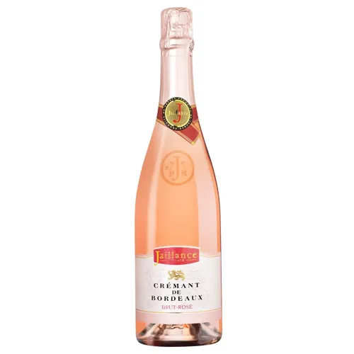 Вино ігристе Jaillance Cremant de Bordeaux рожеве брют 12,5% 0,75л